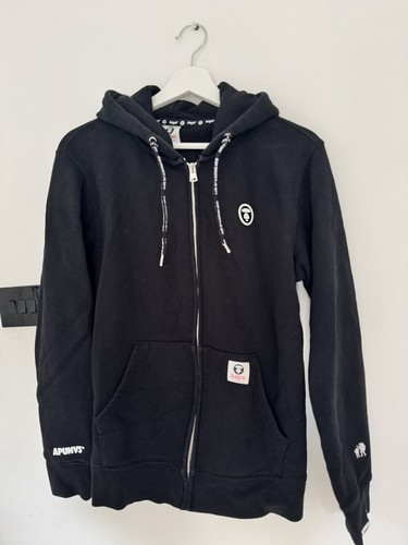 Bape zip hoodie black size - zip,
