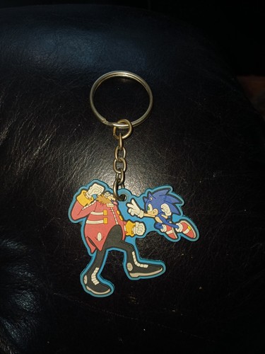 Sonic the hedgehog keychain - sonic,