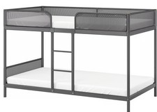 IKEA TUFFING Metal Bunk Bed with Mattresses
