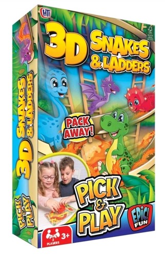 Dino snakes ladders pick - dino,