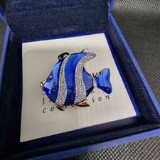 Genuine Swarovski Paradise Fish Colina Brooch
