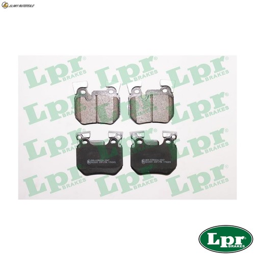 Brake pad set - pad,