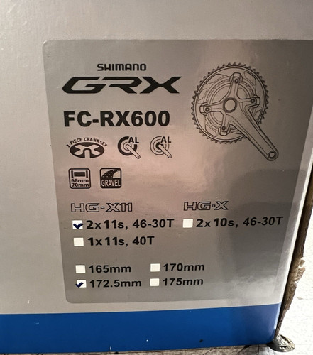 Shimano grx rx600 - shimano, speed
