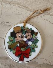 Vintage Disney Christmas Tree Decoration Mickey’s Christmas Carol