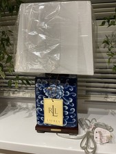Ralph Lauren Table Lamp, Blue