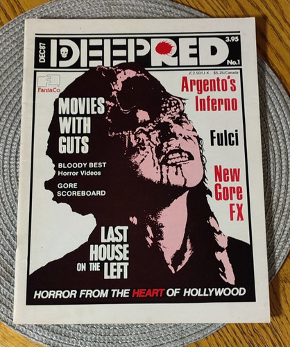 Fantaco magazine deep red 1 - deep,