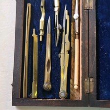 VintagvBrass Drafting Tool Set