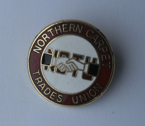 Trade union pin badge - pin, nctu