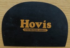 VINTAGE / ANTIQUE CELLULOID ADVERTISING PASTRY SCRAPER – HOVIS – KITCHENALIA