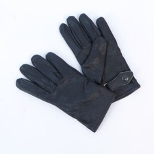 Replica  Black Leather lined Gloves WW2 German Officers  TG1165