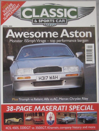 Classic sportscar 04 - &, 04/2001
