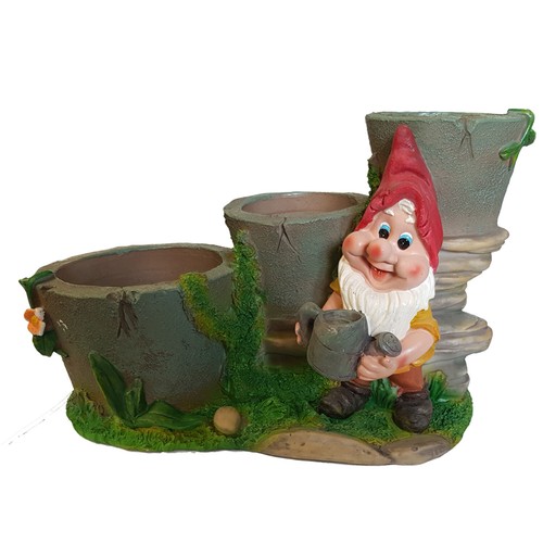 Garden gnomes large plant - gnomes,
