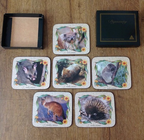 Australian animal coasters set - animal,
