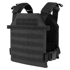 CONDOR SENTRY LIGHTWEIGHT RANGE PLATE CARRIER TACTICAL PATROL MOLLE VEST BLACK