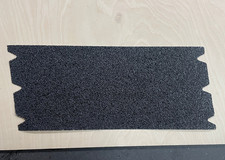 1 x Floor sander sheet, 205 x 478mm to fit Hiretech HT8, P24 very coarse