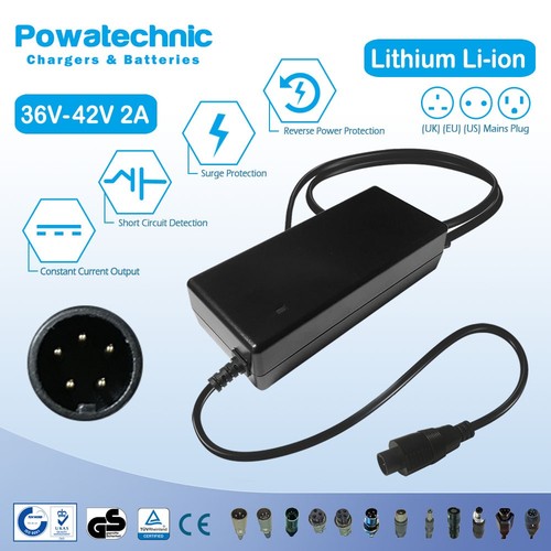 42v pin charger - 5-pin, for