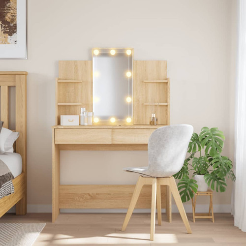 Dressing table with led - table,