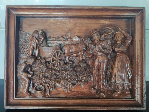 Vintage woodcut picture - 3d,