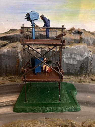 Vintage scalextric camera - tv,