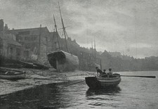 In Whitby Harbour 1905 by John