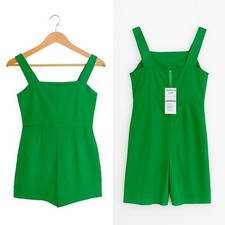 ZARA Vibrant Green Sleeveless