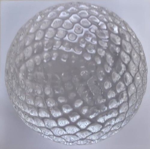 Vintage clear textured glass - vintage,