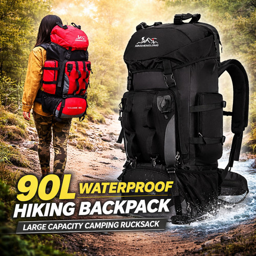 90l waterproof hiking camping - hiking,