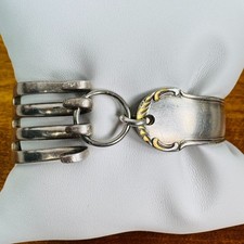 Vintage Silverware Curled Tip