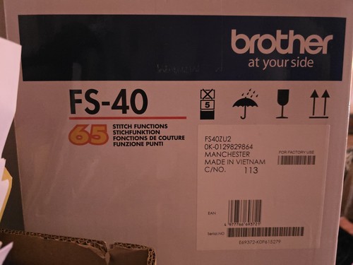 Brother 40wt sewing machine - brother,