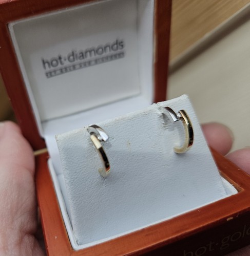 Hot diamonds solid 9ct white - diamonds, &