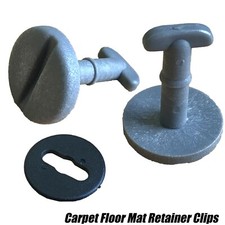10x Floor Mat Carpet Grey