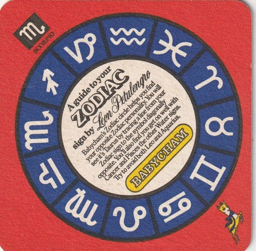 Beer mat babycham - babycham,