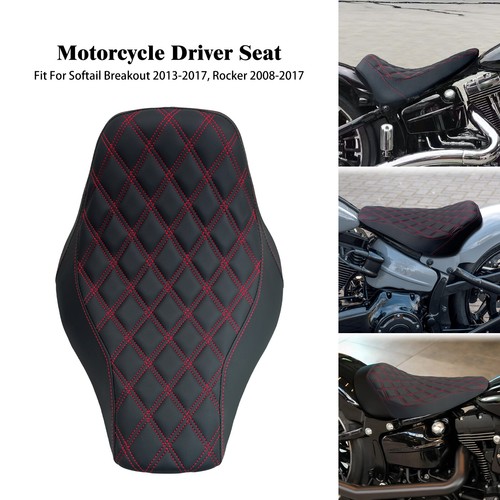Front driver solo seat red - driver, w/
