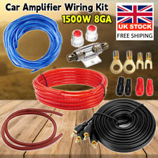 Amplifier Wiring Kit 1500 Watt Power Car AMP 8 Gauge 5M RCA Cable Subwoofer Kit