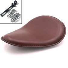 Brown Slim Solo Bobber Seat