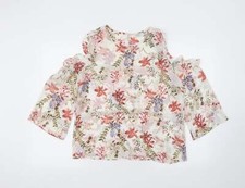Matalan Womens White Floral