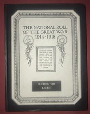 NATIONAL ROLL OF THE GREAT WAR