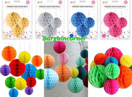 Honeycomb balls decoration - honeycomb,