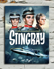 Stingray TV Retro Style Metal