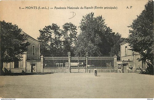 Old postcard monts - postcard, 37