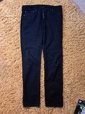 LEVIS 511 Mens Slim Fit Straight Black Jeans CA00342 WPL 423 Size 34x34 BNWOT 