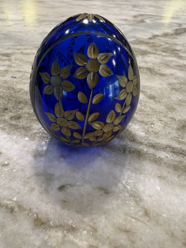Vintage faberge cobalt - vintage,