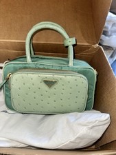 prada ostrich nylon bag