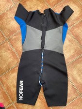 No Fear 2mm short sleeved shorty wetsuit XXXL 3XL. Good condition