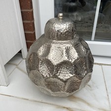 Silver large Home Decoration Ornament Sculpture- H 40 X Wide 35 X Base 16cm