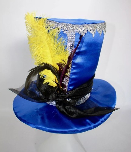 Dark blue mad hatter style - dark,