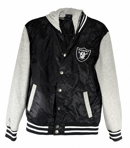 Nfl raiders varsity jacket - raiders,