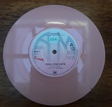 SQUEEZE - 1979 - "COOL FOR CATS" - pink vinyl - AMS7426 - *EX/EX* 