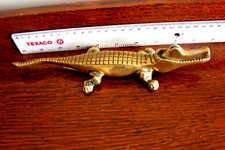 VINTAGE BRASS NUTCRACKER 23.5cm LONG