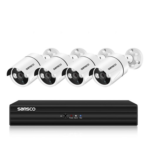 Sansco 5mp 8ch dvr cctv - hd,